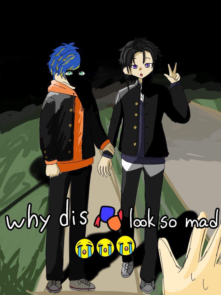 fwy0TebB3p57384's tweet photo. why dis 🎭 look so mad😭😭😭
⚠️ミームパロです https://t.co/D0I8BCU8IJ