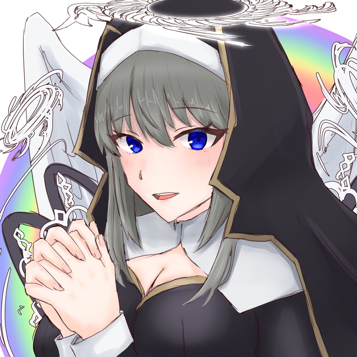 C_51423's tweet photo. @222zvr HARはHARの良さがあるから……！
と言う訳で貼ってくれてありがとう、勝手に描きましたごめんなさい！ https://t.co/H8jsCinyg2
