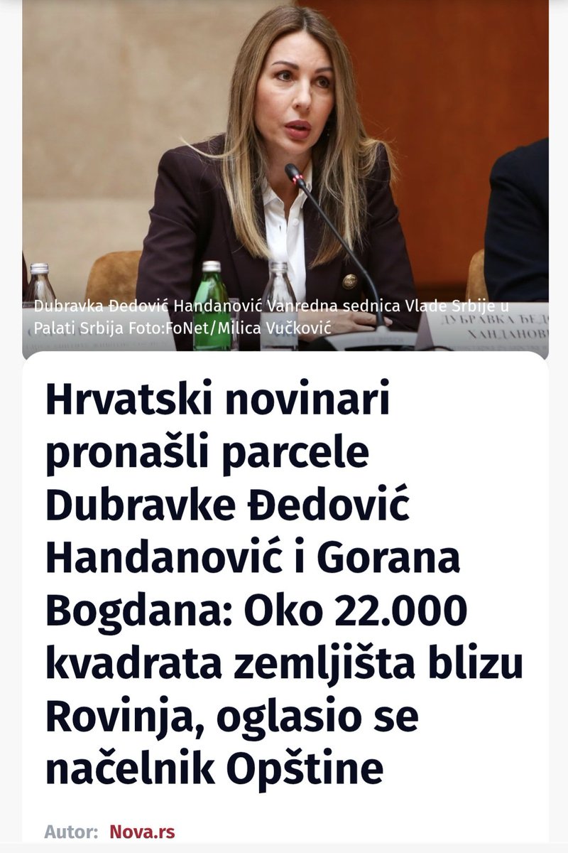 nekonevazan's tweet photo. blokaderi štrokaderi ustaše ukrali ličnu kartu gospoDŽi ministarki i kupovali parcele po Hrvatskoj https://t.co/3UmWoQAUgG