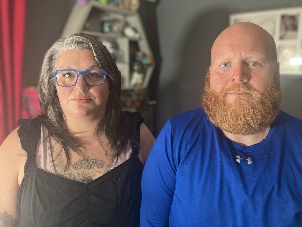 RobSissons1's tweet photo. Thanks to Sarah and Jack Hawkins   Natalie and Dave Needham reflecting on the NHS’s biggest maternity review - the Nottingham findings next week -  the report I expect  will acknowledge that harmed traumatised  families should not have had to fight  @bbcemt 1830 BBC1 https://t.co/qN68epQb8P