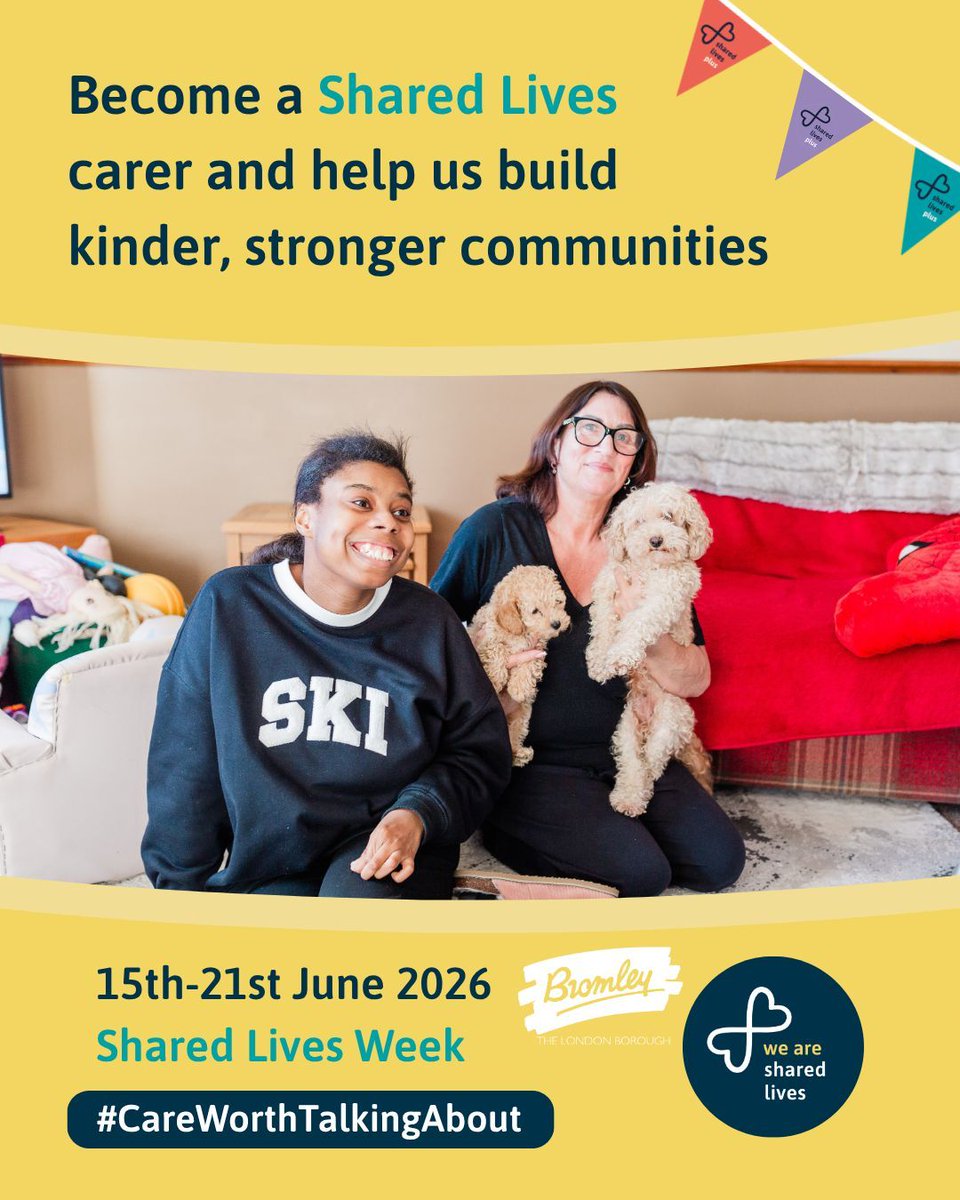 LBofBromley's tweet photo. A huge thank you to our Shared Lives carers for the care, warmth and opportunities they provide every day! You help people feel safe, valued and included. 

#SharedLivesWeek

https://t.co/xKvVJhWuoW https://t.co/aXeu2cf2Nj