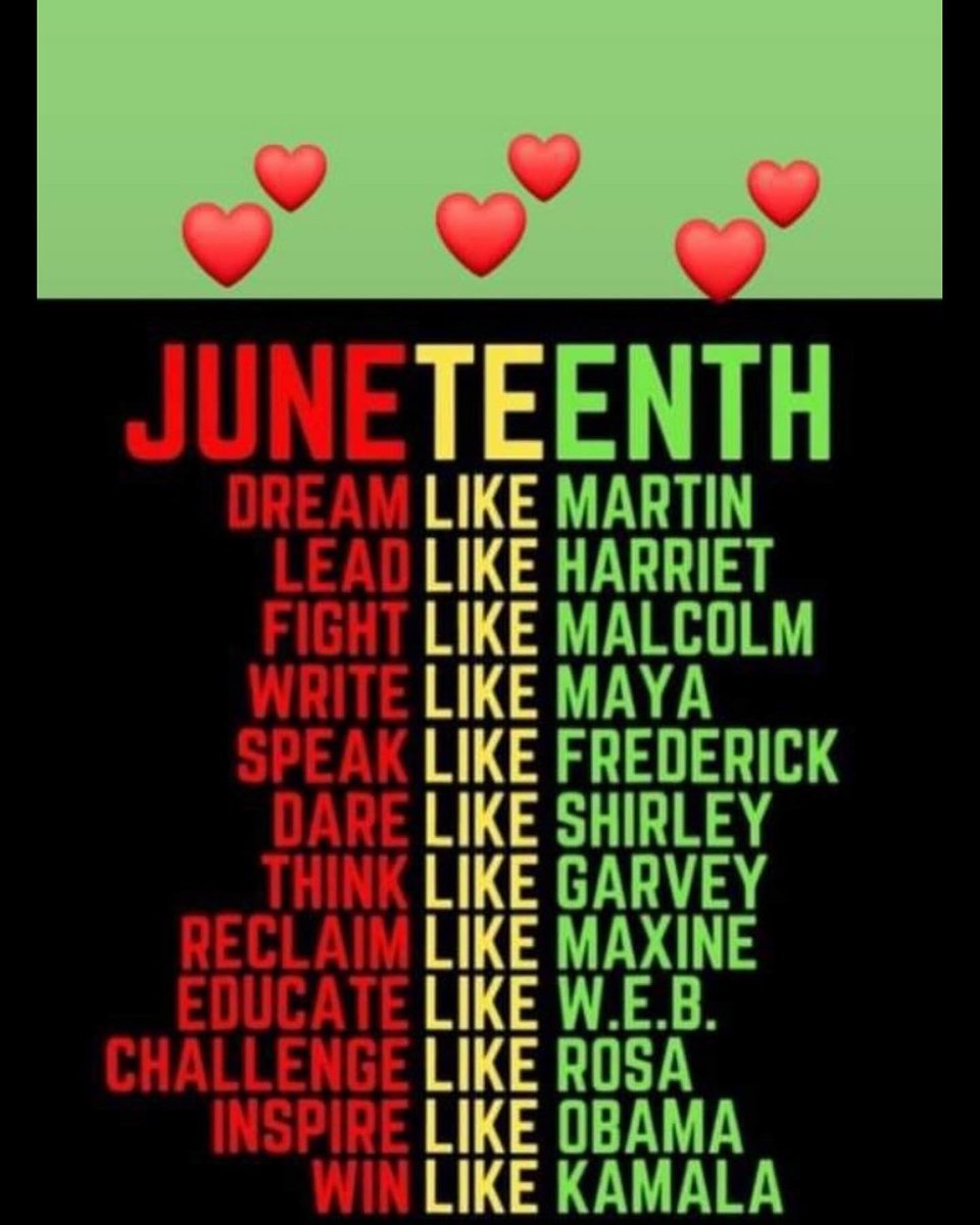 Kreeah's tweet photo. HAPPY JUNETEENTH DAY!!! https://t.co/g1dL7EbUkf