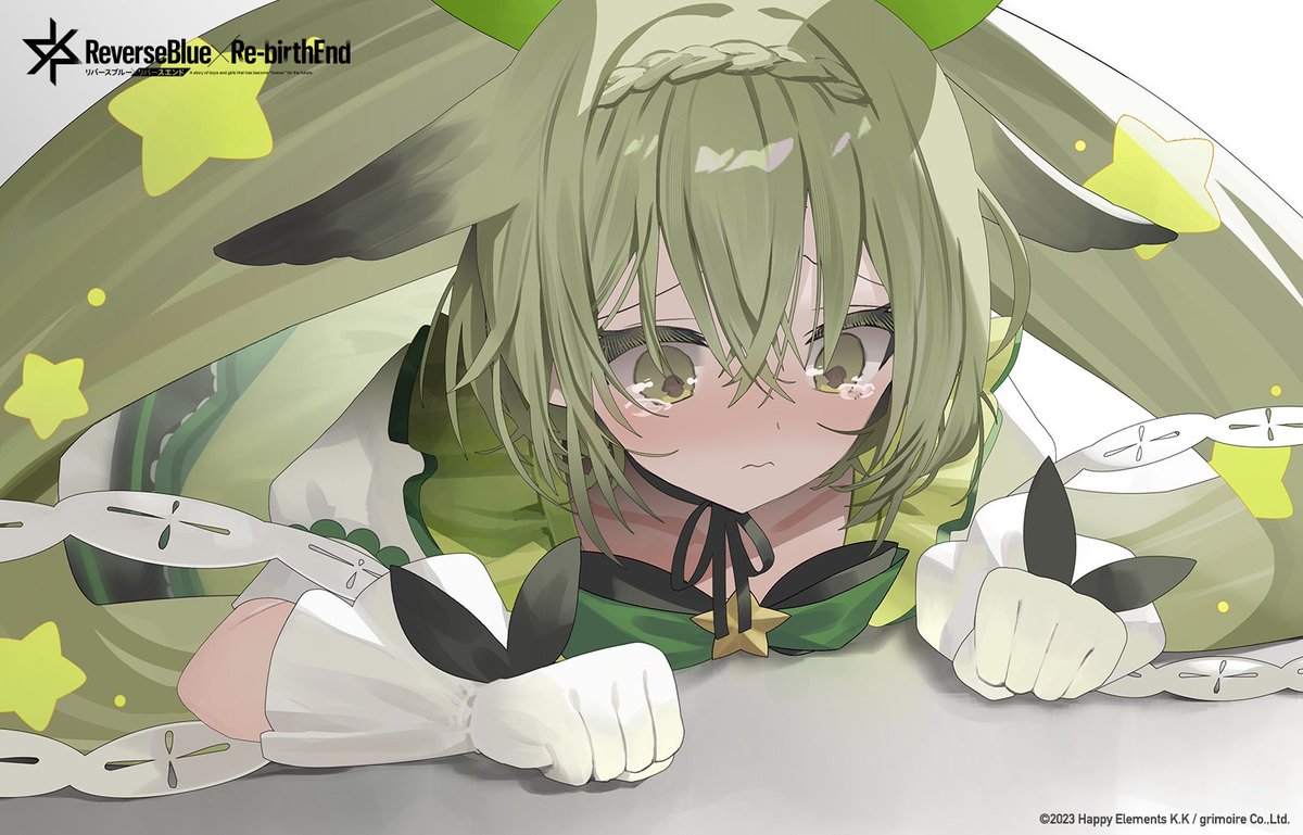 rxr_jp's tweet photo. 【💖「魔法少女ドラゴニックXIII」 開催中💖】

「………うぅ…！」

追い詰められて大ピンチ！？
がんばれ❣ 魔法少女★まじかるハルちゃん❣❣

開催期間：~ 6月30日(火) 15:59

#リバxリバ  #リバースブルーxリバースエンド https://t.co/wn7JBbHjBm