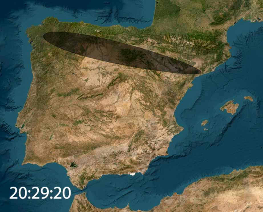 CaminoRedecilla's tweet photo. El 12 de agosto de 2026 tendrá lugar el primer eclipse total de Sol visible desde la península Ibérica en más de un siglo. 
Información básica para Redecilla y cercanías:
https://t.co/qEp8r4P34c...  #EclipseSolar, #redecilladelcamino, #riojillaburgalesa https://t.co/tgND1u8yD0