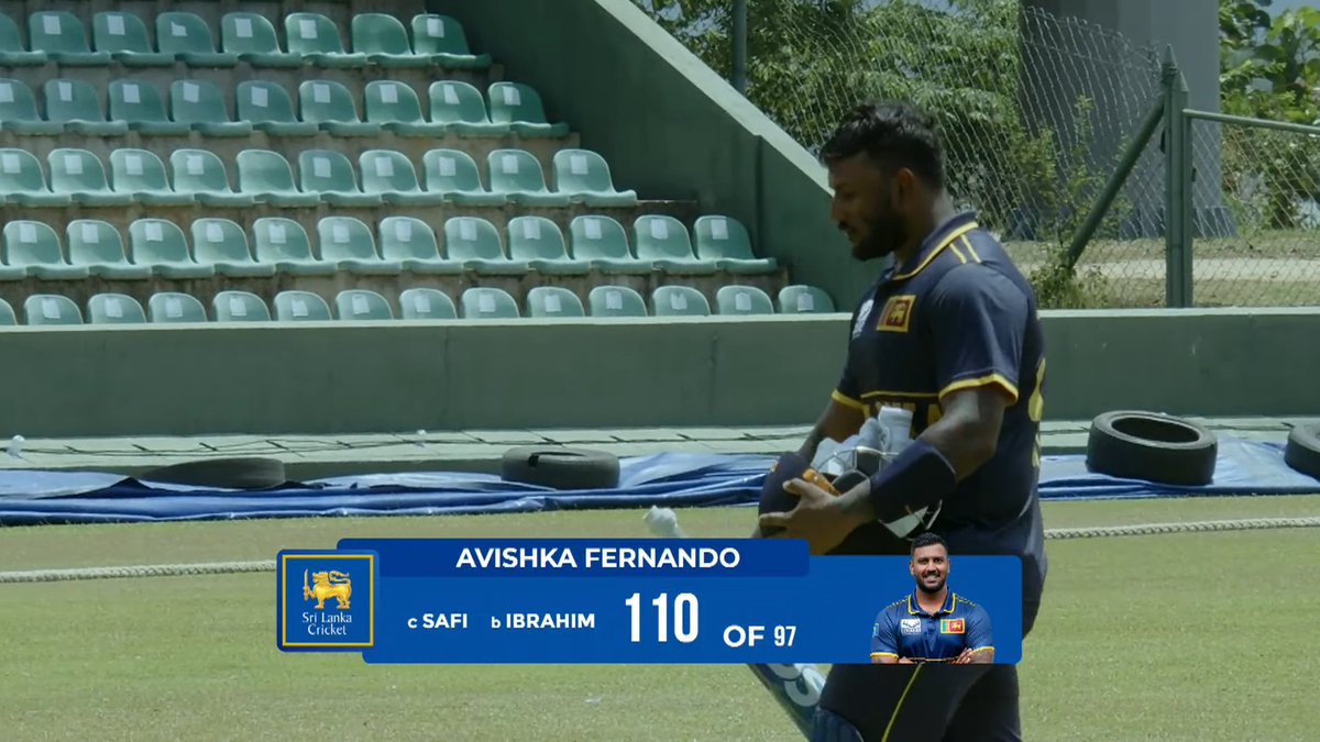 lightningspeedk's tweet photo. Avishka Fernando scores his second π― of the series.
vs INDA - 45
vs AFGA - 108*
vs INDA - 22
vs AFGA - 110 (today)
#SLAvAFGA #AvishkaFernando #TalentTVCup #SriLanka #Afghanistan #Dambulla https://t.co/276SkUvxD0