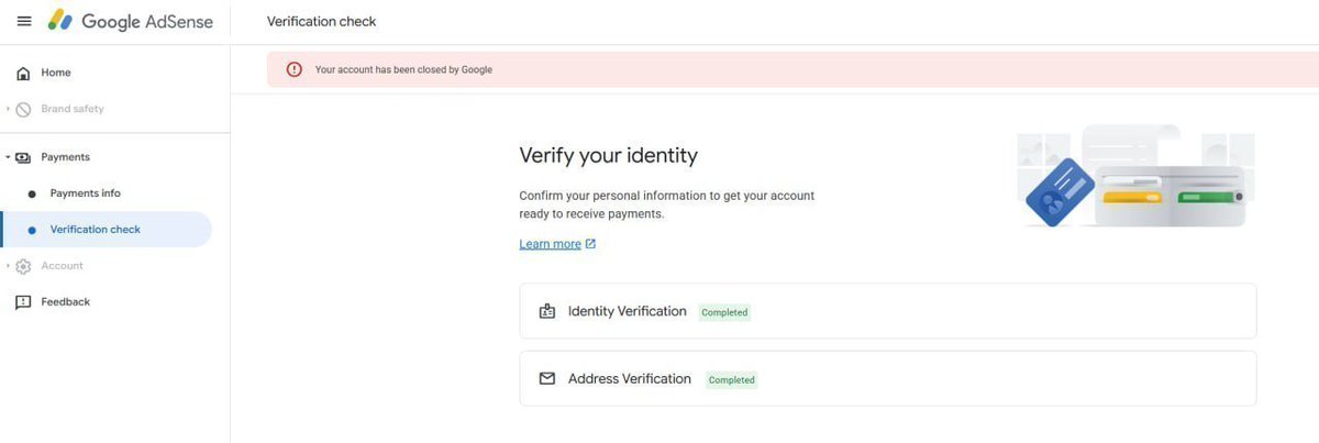 Do1Dooum's tweet photo. Why does it take so long to review an appeal for supposedly invalid clicks? The message says it could take 48 hours, but it's likely a week or more. Based on the screenshots and videos I've provided in other posts, some people continue to wait for review for months, and some have had their appeal rejected altogether, but YouTube doesn't send a notification, so the author thinks their appeal is still being processed. Why does a corporation like Google have so few staff to manually review it? I'm a professional creator and make a living from my channel. I spend about 6-8 hours in day for creating my videos; I can't work two jobs at once. A YouTube channel is a full-fledged business. Why does YouTube treat its creators this way, making them wait months for a decision on a matter that should take a few days at most? What do you think it's like for all these people to live without any means of support? Because you're not receiving any income because your AdSense account is blocked. YouTube forces its creators to scavenge for food, not to mention that some of these people won't be able to afford their rent and will end up living on the streets. Under these circumstances, a creator may not even be able to continue working on their channel after their AdSense account is unblocked. A YouTube channel is a full-fledged business, and I don't understand why the platform treats its creators so irresponsibly. After all, YouTube makes money thanks to its creators. What do you think is happening in the lives of people who haven't received income for two months? I've done all the hard work to build a body of evidence, which you can find in my posts (videos and screenshots). The reason for blocking my AdSense account for invalid clicks is false, as no evidence of invalid traffic was found. I don't know why the appeals team isn't taking into account the facts I provided. I filed an appeal (case id: [4-3443000041810]) on my Adsense account on June 8th, but today is the 19th and there's still no decision. Will there ever be one?  

YOUTUBE DEMONETIZED MY CHANNEL THREE TIMES! MY GOOGLE ADSENSE ACCOUNT WAS BLOCKED!
https://t.co/dRm1k2xPzv

YOUTUBE BLOCKED MANY ADSENSE ACCOUNTS AT ONCE! THIS IS NO ACCIDENT! https://t.co/mWAg57mzOT

@YouTube @GoogleAds @Google