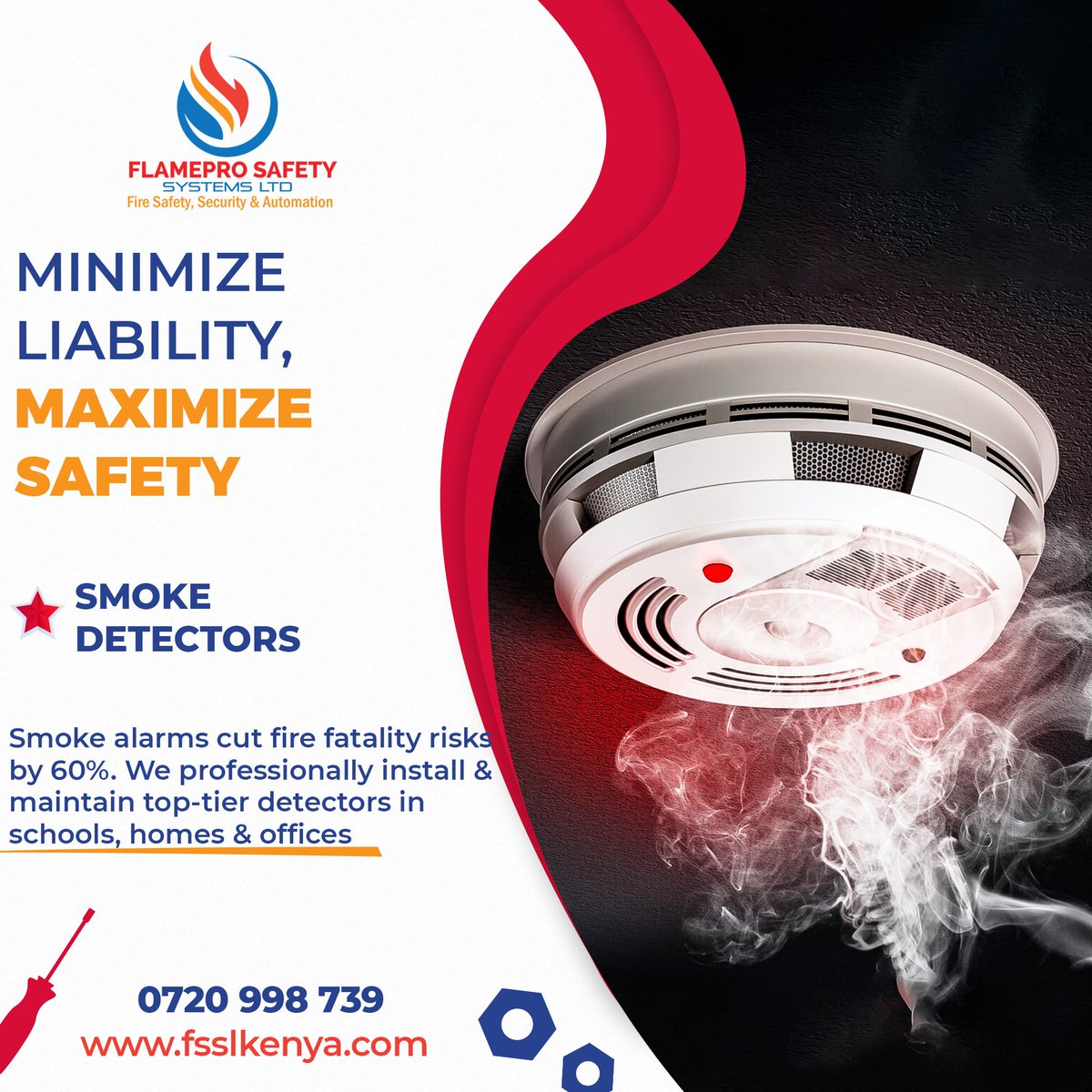 OfficialFssl's tweet photo. @rubison_ From site audits to world-class equipment installation, FlamePro is your trusted fire safety partner. Learn about our services at https://t.co/55kdOZGbLr https://t.co/wKBX21aAwA