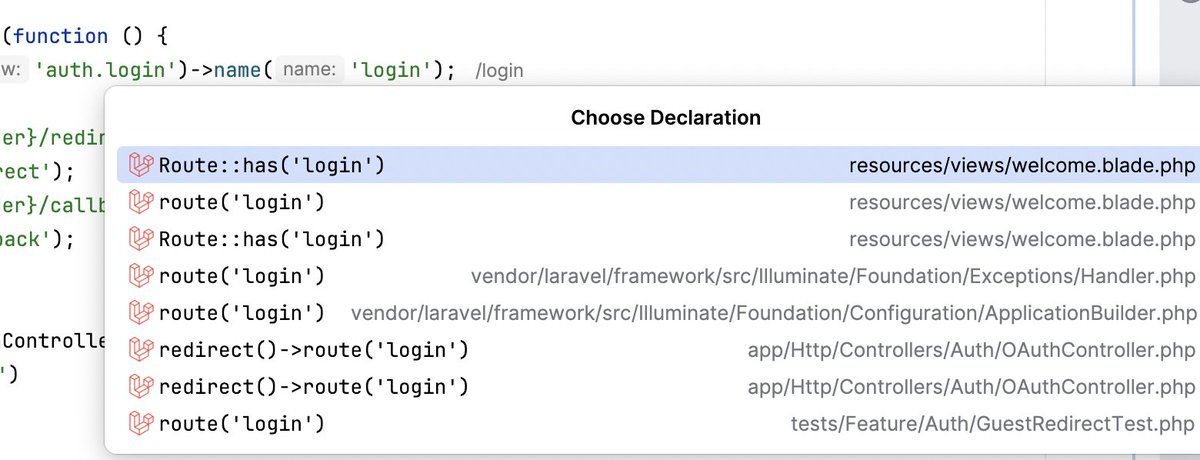 Laravel Idea tweet media