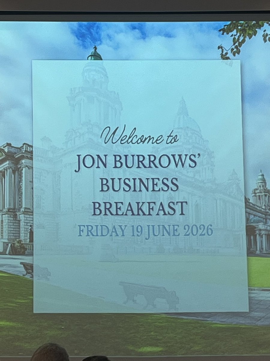 stjnicholson's tweet photo. Large crowd from across all of the business sector at the @stormonthotel to listen to guest speaker GarethHetherington from @UlsterUni for the @uuponline Party leaders breakfast. 
#uup
#growth
#economy 
#prosperity 
#potential https://t.co/S4FyyIA0xK