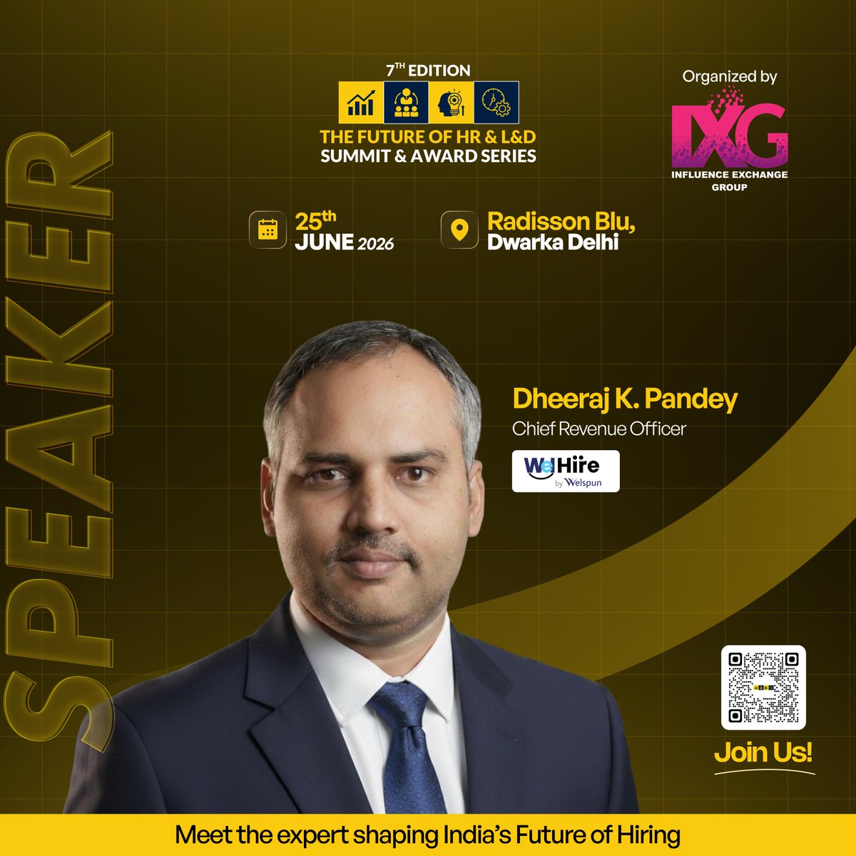 IXG2024's tweet photo. โ41 days โ 8 days. Thatโs the power of agentic hiringโ - Meet Dheeraj K. Pandey, https://t.co/IQqcjjpsrq by @WelspunWorld at #7thixghrlnd2026
๐๏ธYour seat is waiting: https://t.co/hKK7NMowPm
#ihrlndseries #WelHireai #Welspun #HRTech #AgenticHiring #GlobalHR #HiringInnovation https://t.co/7qmI17vonr