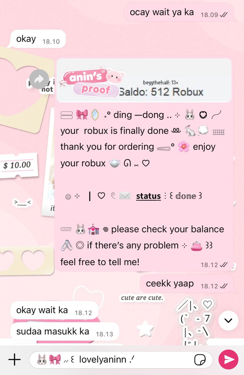 lovelyaninn's tweet photo. 🎀 ⸝⸝ ꒰  vilog 500r !  .ᐟ

៶៲៸ ꒰ price :: 78.500 𐙚 ꒱ jajan yu! >< 🐰👛 https://t.co/IPnFLU9XXU