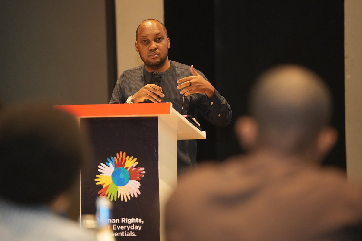 NARwanda's tweet photo. During his remarks, our Executive Director, @JosephRyarasa, noted that while Rwanda has made significant progress, addressing challenges in areas such as access to justice, economic rights, and protection of vulnerable groups requires sustained collaboration. He emphasized that human rights and sustainable development are inseparable, calling for continued partnership among state institutions, civil society, and citizens. #HumanRights