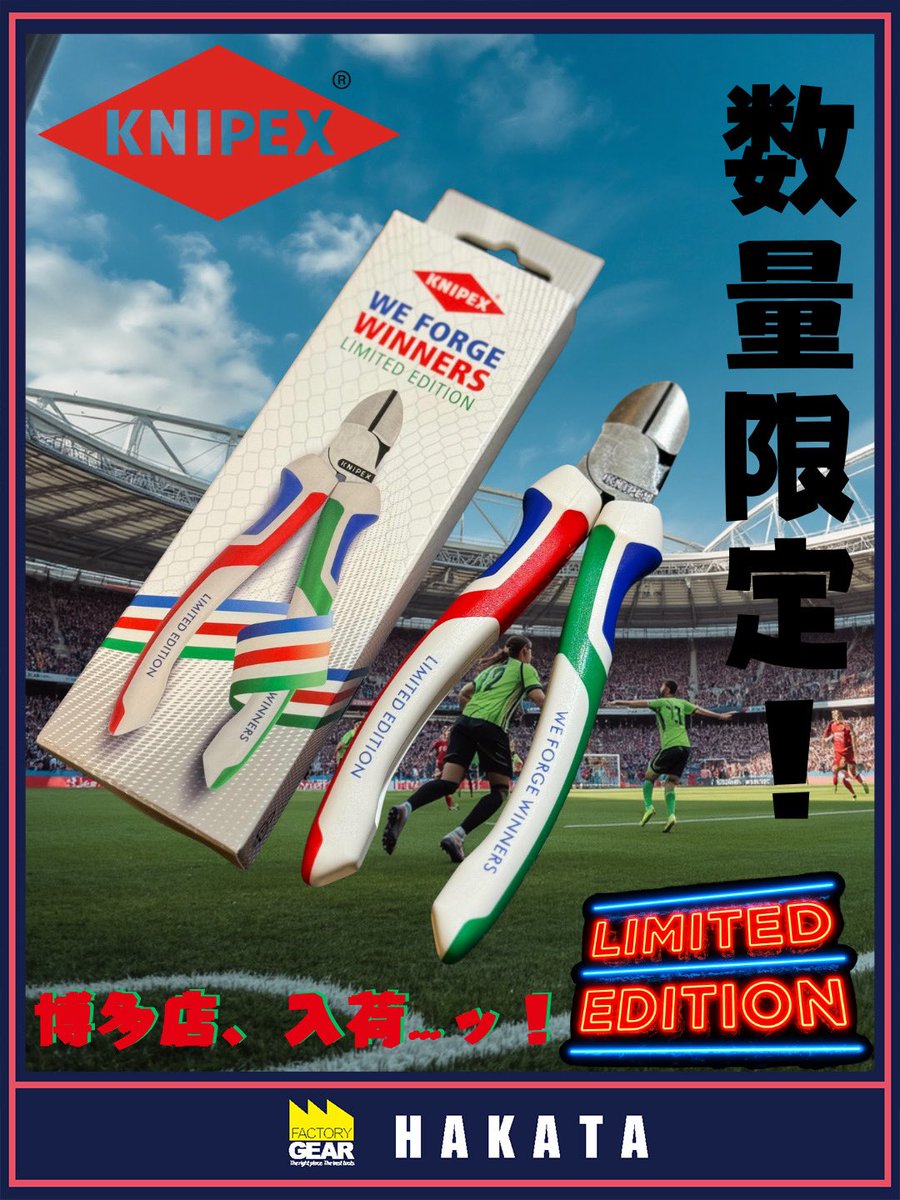 ファクトリーギア クニペックス 限定ニッパー 7002-160SB 来ました限定 
