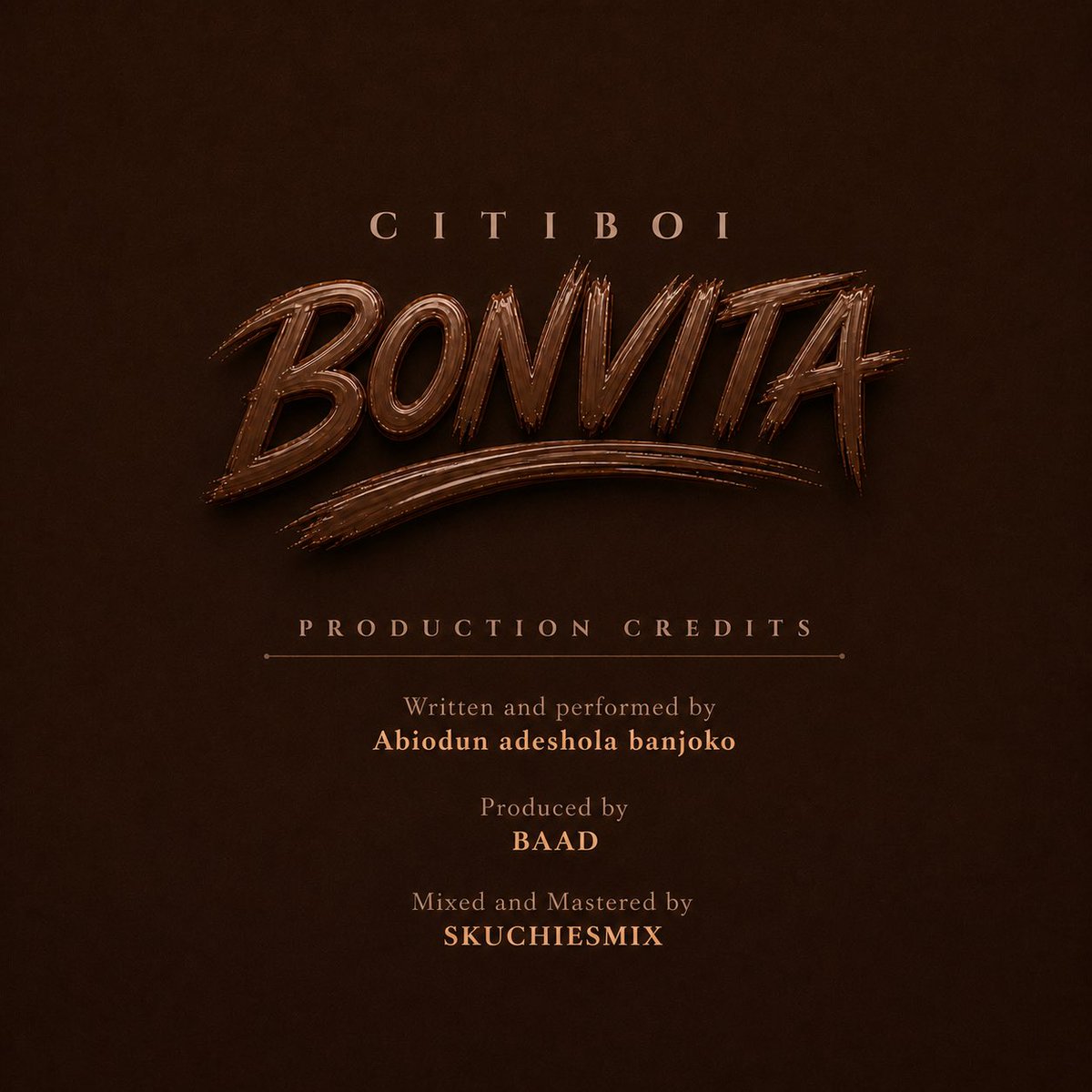 thacitiboi's tweet photo. NEW MUSIC ALERT 🚨  BONVITA 🍫

Road to Bamiloco ll 💿 https://t.co/tYsiWnx1AP
