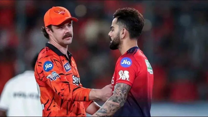 worshipVK's tweet photo. SRH bowling coach on Kohli vs Head brawl on field 🚨

"We already had a feeling that something big might happen. Abhishek came to the boundary line and told us that Head had crossed the line. I don't know exactly what happened between those two. Even our support staff knew that something could happen then the whole no handshake incident took place.

I just prayed that if we end up playing RCB again in playoffs, Kohli doesn't score because if he does, he'll do what a vintage Kohli always does and that could turn into a generational aura loss for us." 

The fear of Kohli is real 🥶