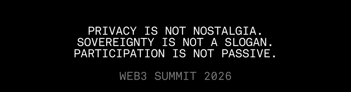 Web3 Summit tweet media