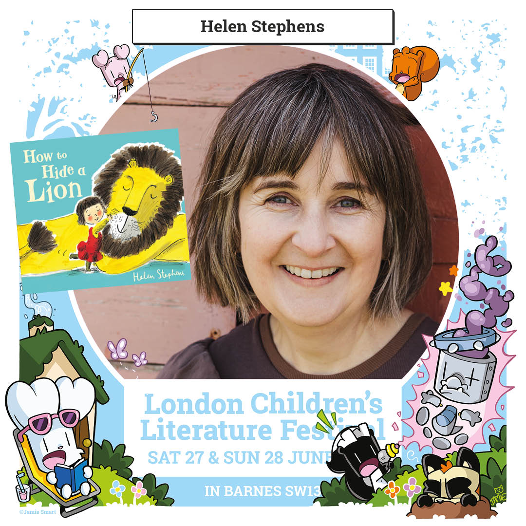 kidslitfest's tweet photo. In honour of #HelenStephens coming to the UK's biggest kids' book festival on Sunday 28 June we're introducing a pride of lions to beautiful Barnes Pond🦁Just don't mistake them for the swans!🦢
BOOK NOW! https://t.co/mIM4FGktXc
#HowToHideALion @scholasticuk https://t.co/XmlI6EWQgi