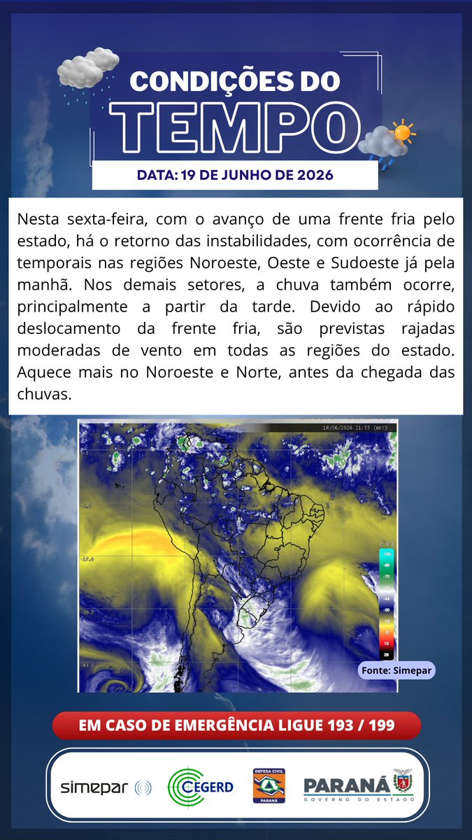 Defesa Civil Paraná tweet media