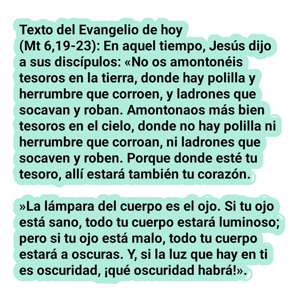 jofnaval's tweet photo. Es la palabra de Dios. 🙏🙏🙏 https://t.co/y1DjU1IWWb