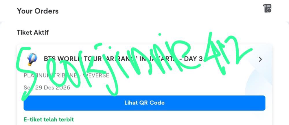 seokjinnie412's tweet photo. alhamdulillah yaallah masyaallah tabarakallah🥹😭😭😭
aku secured day 3 akhirnyaaaaaaaa😭😭😭
finallyyyy😭😭😭 https://t.co/4NgJBFeVAj