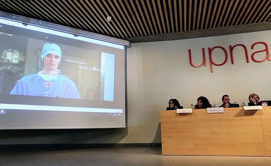 UNavarra's tweet photo. 📢Estudiantes de Medicina, Psicología, Enfermería y Fisioterapia han participado en jornadas de orientación de la mano de profesionales sanitarios, profesorado y personal investigador
ℹ️ https://t.co/5BWtAAeJ0I https://t.co/KTDFm24A9q