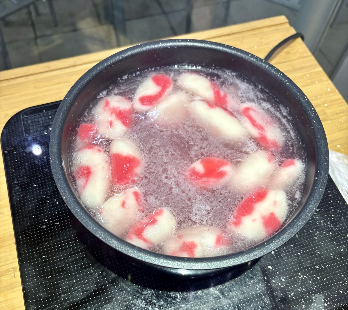 ZOKEI_NIPPON's tweet photo. 日本文化サークルで江戸時代の夏スイーツ『冷や水』を作りました！🎐.* https://t.co/igos1jBTiJ