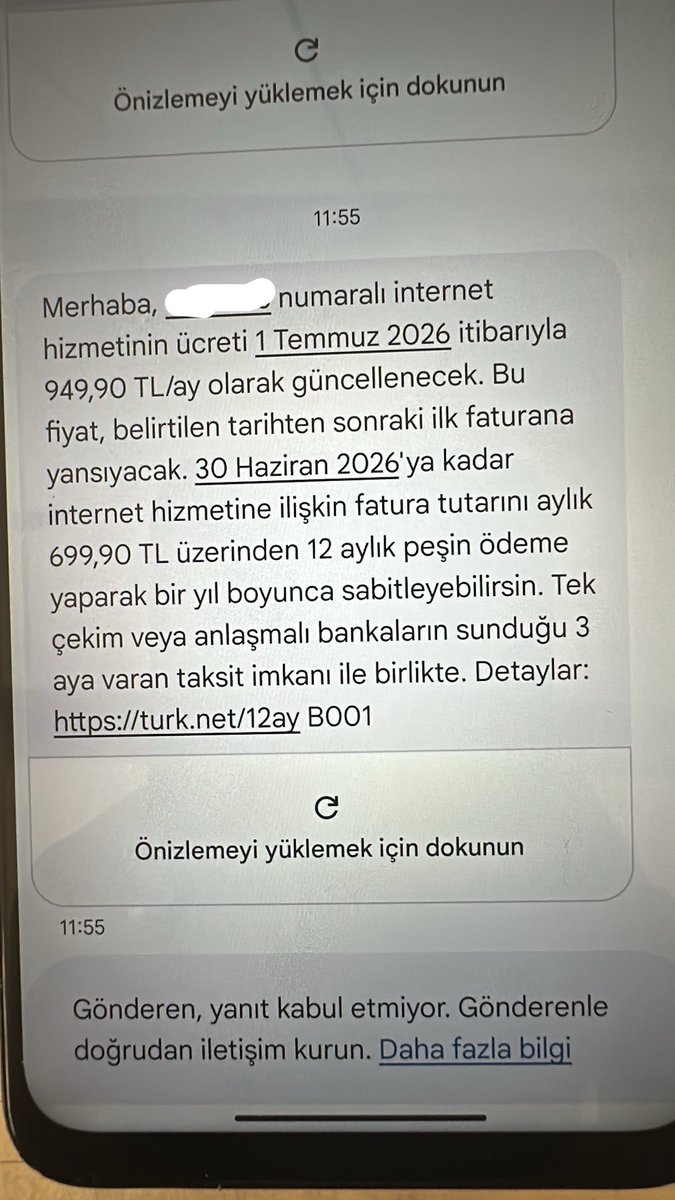 OsmanBanan12's tweet photo. @Turknet   Bu nasıl bir zam oranı?Sunduğunuz internet hizmetine aldığınız ücret adil mi ? Buna cevap verin adil mi değil mi? 
Diğer sorum ise ticaret ahlakı için. Ticari ahlak tam olarak nedir? https://t.co/cOmw2DDHff