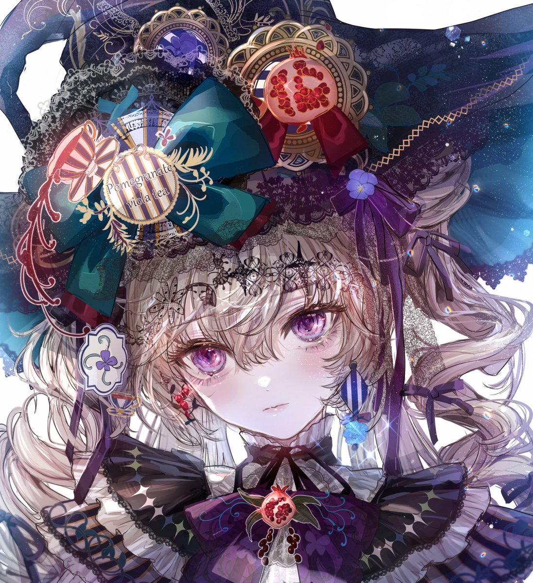 hikkikomori17's tweet photo. #絵柄が好みって人にフォローされたいㅤㅤ 
魔女と紅茶のアンティーク×ゴシック＆メルヘンを描いています🦋 https://t.co/aGdu3VDczG