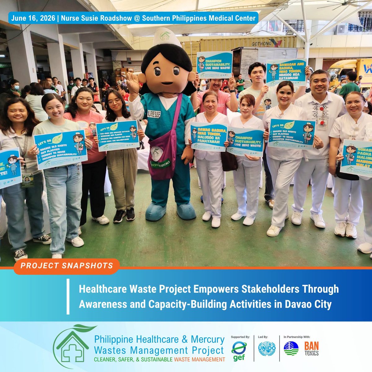 BANToxics's tweet photo. For the second leg of its awareness-raising and capacity-building initiatives in Mindanao, the Philippine Healthcare and Mercury Wastes Management Project (HCWM Project) team conducted a series of.....

Read more: https://t.co/Prlc7naCCU https://t.co/gGHVBSMW2k