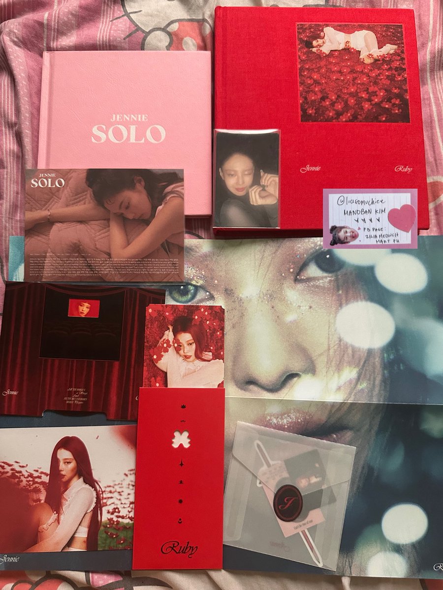 liasomuchiee's tweet photo. wts lfb ph

jennie solo album and ruby jane ver. album with 1 ruby pc
💸 400 set

- inclusions nasa pic na
- mint to good condition | x sensi
- prio payo

DM me for more info!

t. blackpink jennie jisoo lisa rosé ruby solo photobook album ph https://t.co/ye6mcz0WtV
