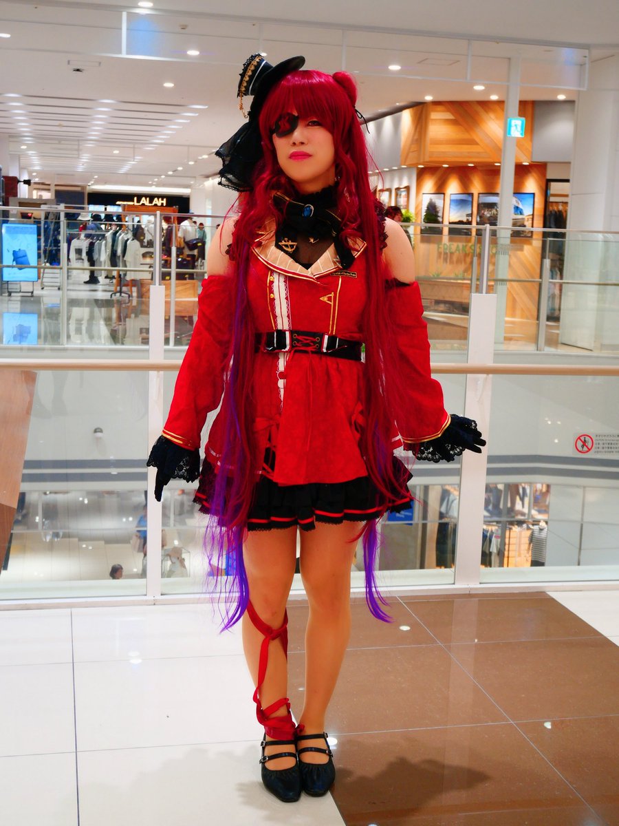 nanane_coord's tweet photo. 6/6のコスプレ
ホロライブ3期生 
　　　　　宝鍾マリン(ゴスロ���衣装)

撮影:アリス https://t.co/DVqTrmmyQ5