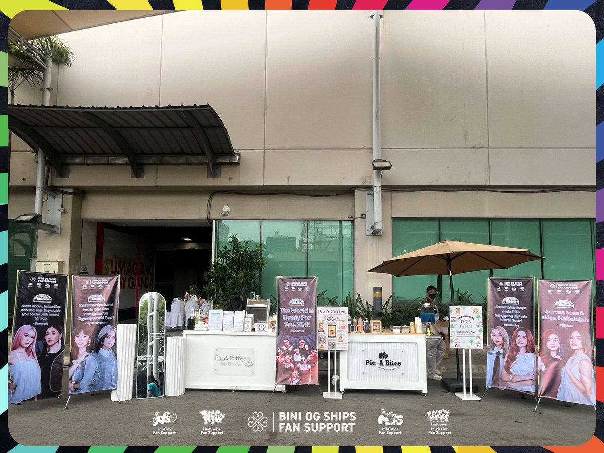 hello_mikhaiah's tweet photo. Beacon: A Collaboration Project - Food Support Event 
 
Across seas & skies, Hallelujah. 🌊🌅

Last June 16, we were given another opportunity to hold a successful food support event—our simple sign of support and appreciation for our girls before they kick off the Signals World Tour in SM MOA Arena this upcoming June 20 and 21.

Together with our besties, @projectjhocey , @projectmacolet , and @projecthambebe_ , we served catering services, snacks, and coffee carts for our hardworking BINI girls, Team BINI, the BINI Besties, their staff, and more.

We also extend our appreciation and gratitude to Royal Touch Catering, Pic-A Bites, and Pic-A Coffee, for their amazing service, food, and drinks! This event wouldn't be successful without your help.

We also want to shoutout our besties at @ShiniesSociety who were there with us! 💜

And to our walo, we wish you well in your upcoming endeavors! Let your signals be heard all around the world! Best of luck on your Signals Tour!

🩵💚💛🧡🩷❤️💙💜
#ProjectsTransmitted