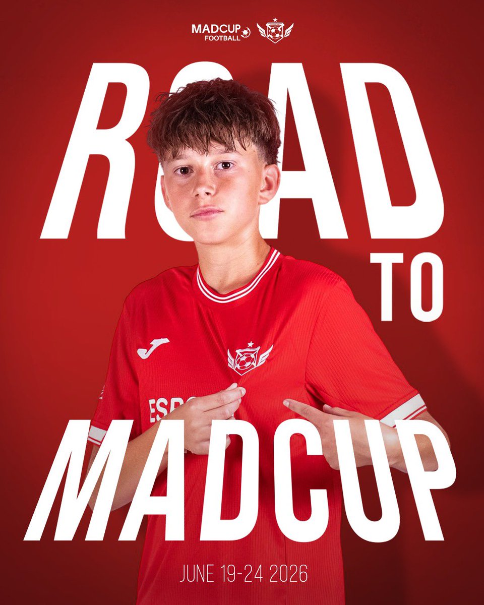 AcademyTF_'s tweet photo. 𝗥𝗢𝗔𝗗 𝗧𝗢 𝗠𝗔𝗗𝗖𝗨𝗣 🔛🏆

El S13 i S14, direcció 𝙈𝙖𝙙𝙧𝙞𝙙.
Comença l’aventura. 🔴⚫️

#RoadToMadCup #MadCup2026 #AcademyTotalFC #HaveFunDreamBig https://t.co/3hpT7VoM9Y