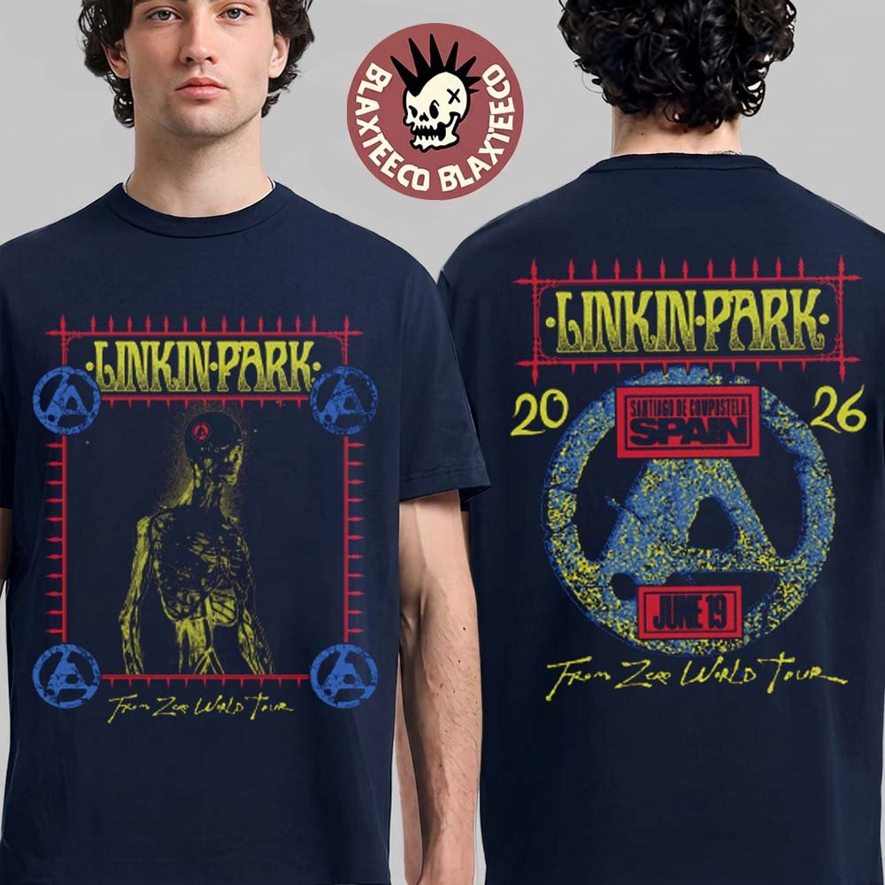 blaxteeco's tweet photo. Linkin Park Santiago de Compostela Spain 2026 Exclusive City Event Tee At O Son do Camino Festival On June 19 2026 T-Shirt #LinkinPark
>>> Check it here: https://t.co/4oyWlg8uAy https://t.co/e25H4gKbOa