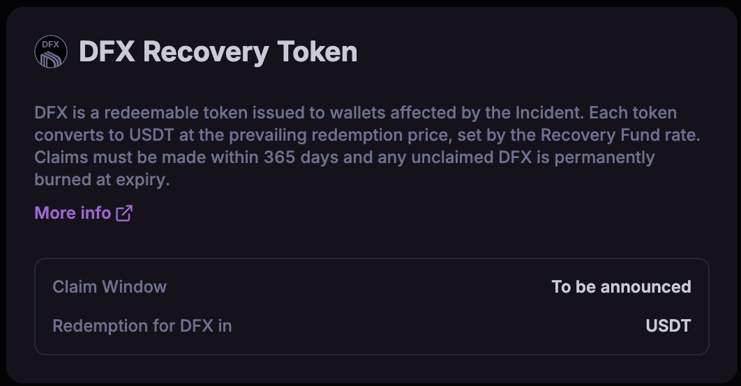 IMPORTANT UPDATE 🚨 If you were affected by @DriftProtocol
