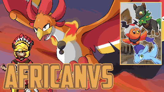 Pokemonerdotcom's tweet photo. Pokemon Africanvs - Complete Fan-made Game about Ancient Roman history, New Region, New Story #pokemoner #ducumon #pokemon #pokemonafricanvs #exe 📷Read more: https://t.co/CcxFDggyjg https://t.co/EIqbEbqOQR