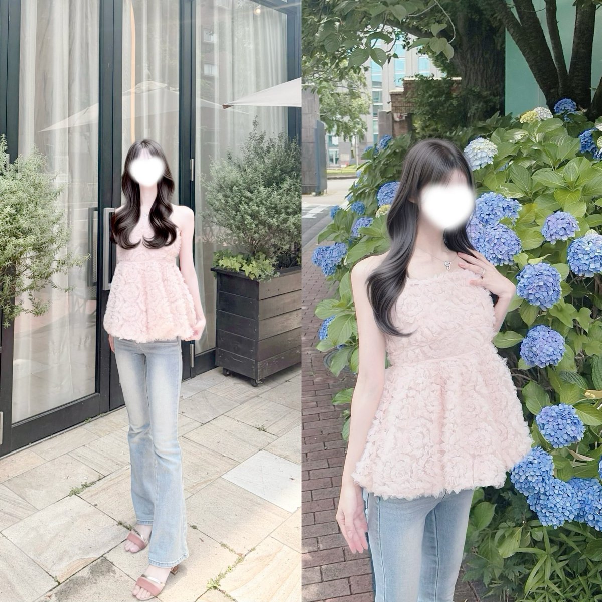 korillakumaha's tweet photo. 白みピンク✗フラワーチュールでかわいかった
₍ᐢ ˲  ̫ ˱ ᵔ₎ 🎀

←綺麗めっぽく着るならデニム合わせ🩵
→ワンホンやホビっぽく着るならショーパン🤍
着回ししやすい♡

https://t.co/kzmt16xrq3
@Meiru_official #Meiru #gift https://t.co/qHfXSkFXzv