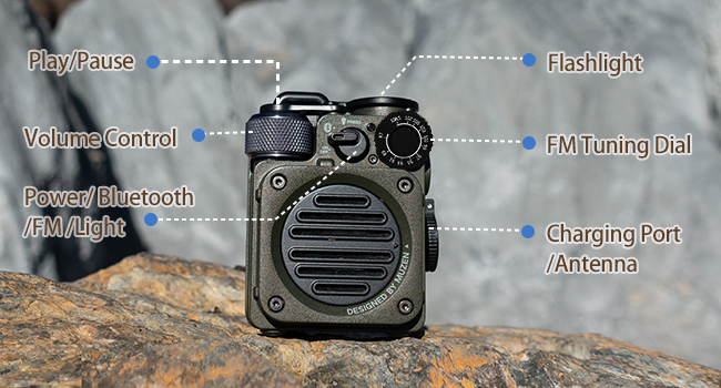 stufflistings's tweet photo. Gadget of the day.

This little speaker is also an FM radio, an emergency power bank, a flashlight, and an SOS tool.

Made of a full metal zinc alloy, Bluetooth 5.3, IPX5 waterproof, and 15 hours of battery life.

The Muzen Wild Mini 3... https://t.co/pKzIbHr4hU