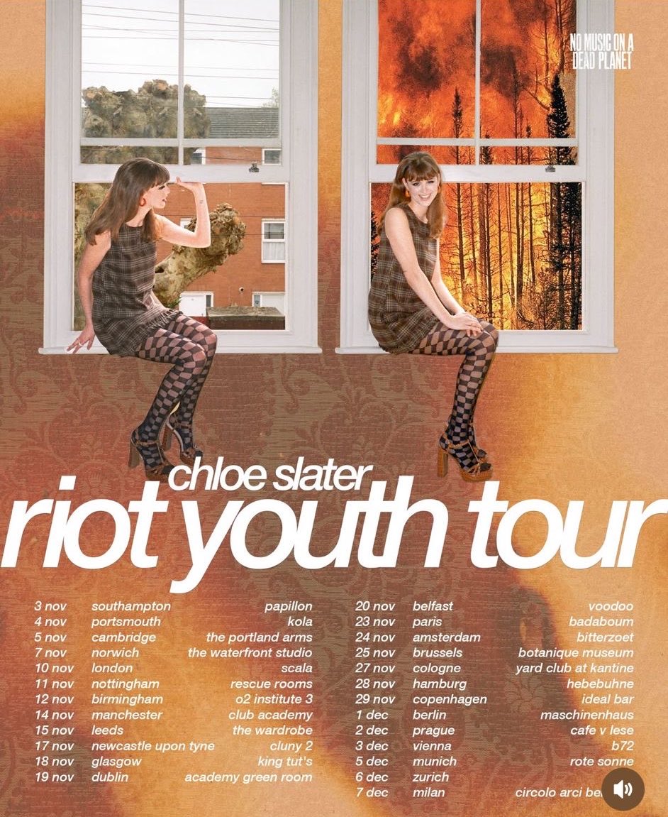 4softsound's tweet photo. chloe slater, who opened for tucker’s last tour, having a WAY better uk/europe tour than him when he has a HUNDRED times her monthly listeners ok like why are we allowing this https://t.co/bItv0w9BZZ