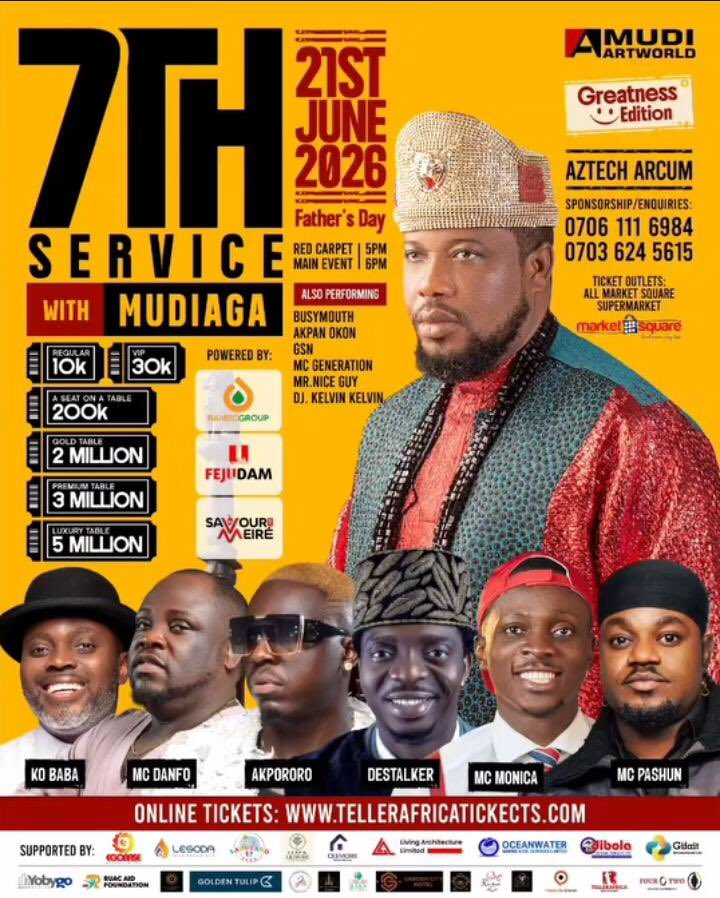 CoolFMPH's tweet photo. #GiveawaySzn

7th Service with Mudiaga is LIVE this weekend and you stand a chance to win a ticket.

All you gotta do is tell me one comedian perfomimg at the event in the comment section👇 https://t.co/xFuQg85lu2