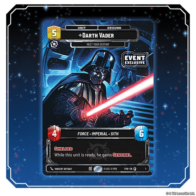 projo_one's tweet photo. ✨️¡YA DISPONIBLES LAS ENTRADAS DE LOS TORNEOS DE STAR WARSUNLIMITED TCG EN @infrefest!

https://t.co/NXmSc5AeuR

Corre que están volando, recuerda que debes comprar la entrada del evento y también la del torneo para poder participar.

Se viene Vader PROMO 🔥

#SWU #Infrefest https://t.co/TXK22MdwVJ