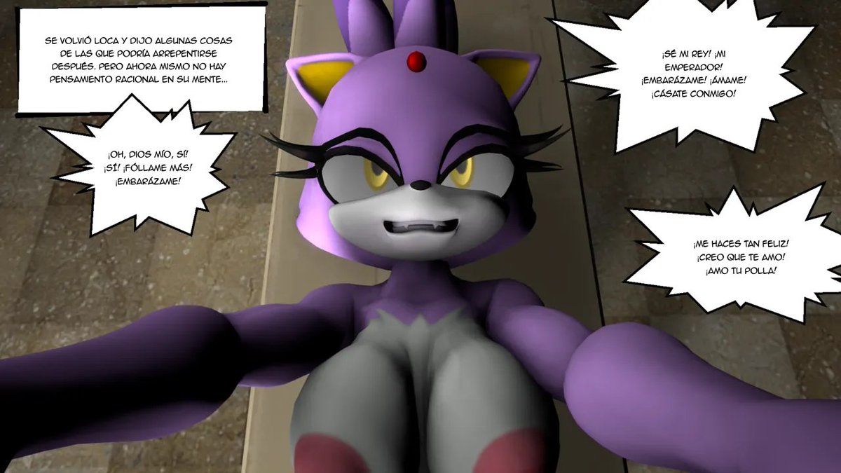 Impregodz's tweet photo. @Real_Inmersive #ComicEnEspañol #rule34 #comicespañol #nsfwtw #hentai #nsfw_twt #Rule34 #rule34_twt #porn #spanish #español #BlazeTheCat #3D #Comic3D https://t.co/sVxeRBWDQF