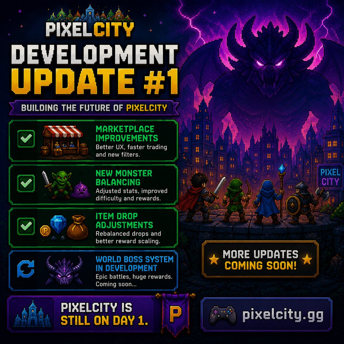 Pixel City tweet media