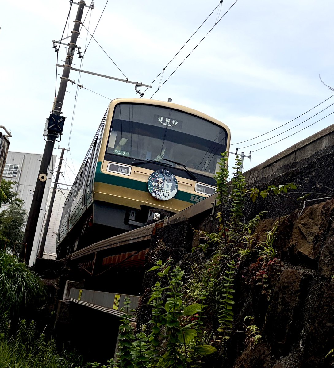 ginngakei's tweet photo. アニメ幻日のヨハネのヘッドマークつけた
修善寺行き。
たまたま源平川散策中に撮影

#GJ_yohane https://t.co/JL0ou1PybE