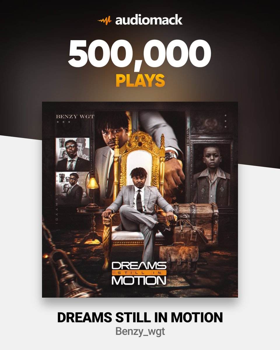 BenzyWgt's tweet photo. Congratulations to us 
Half a milly streams already 🔥🙏
Thanks to everyone streaming 
Let’s keep streaming 🔥🔥🔥

https://t.co/vQsOkwxrLi
#Igaamazinaa https://t.co/FoEd9PtDDm