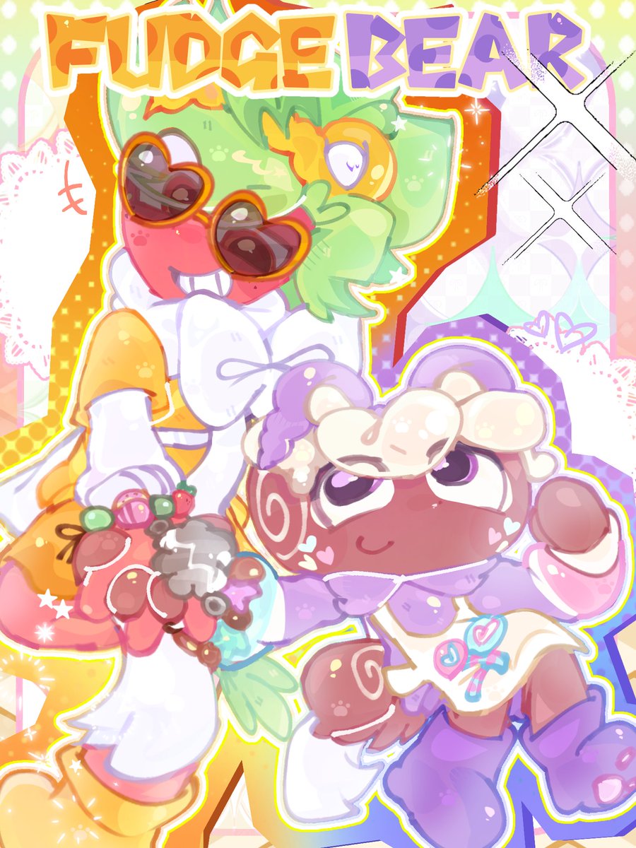 Baguaporridge's tweet photo. I like bear very much！！🥰
#dandysworldart #dandyswould #FruitCake #sprout #cosmo https://t.co/Z9UBNhm3hR