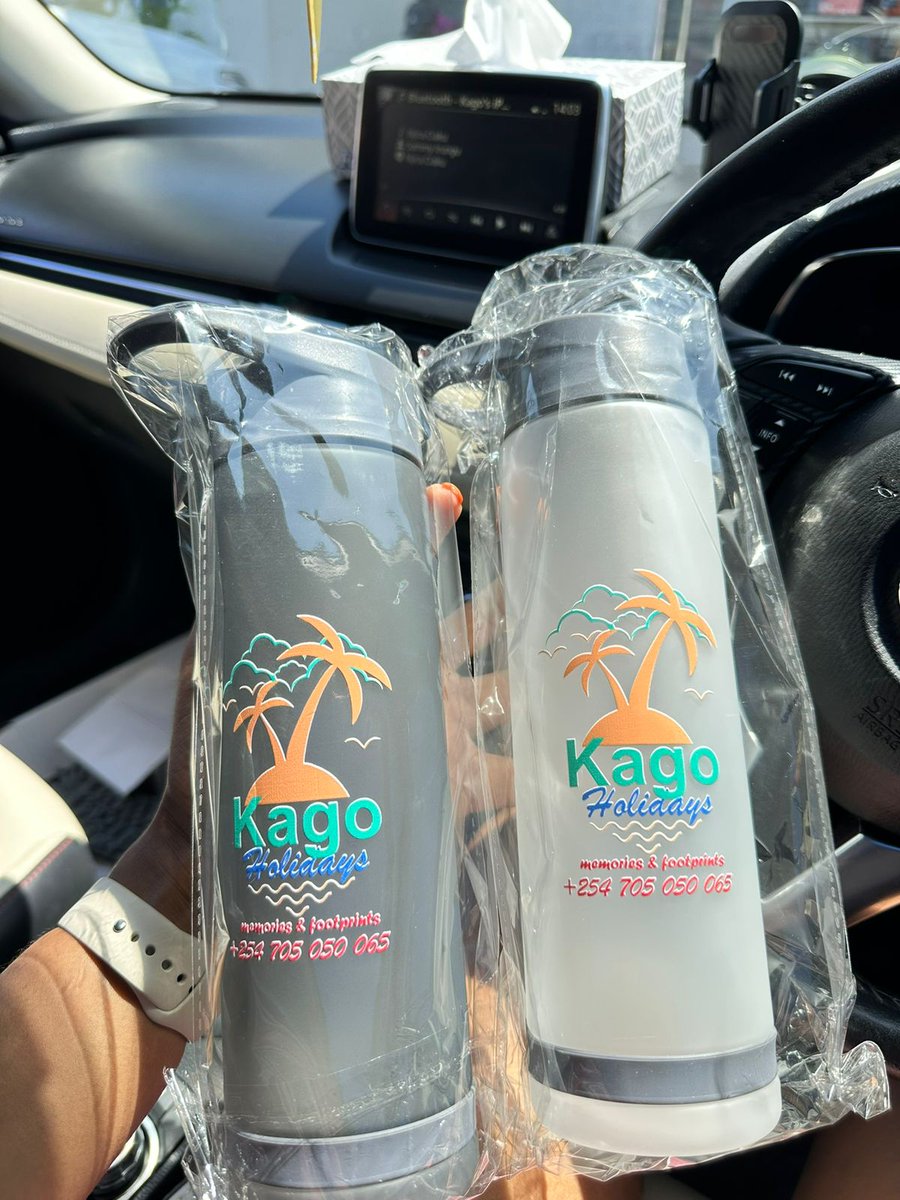 HolidaysKago's tweet photo. Sip, travel, repeat! 💧✨
Wherever your next adventure takes you, don't forget to stay hydrated with a Kago Holidays water bottle.

📞+254 705 050 065 or +254 733 333 174 or +254 111 437 655

#KagoHolidays #StayHydrated #TravelEssentials #ExploreKenya #TravelMore #AdventureAwaits https://t.co/NmpQfYOmp5