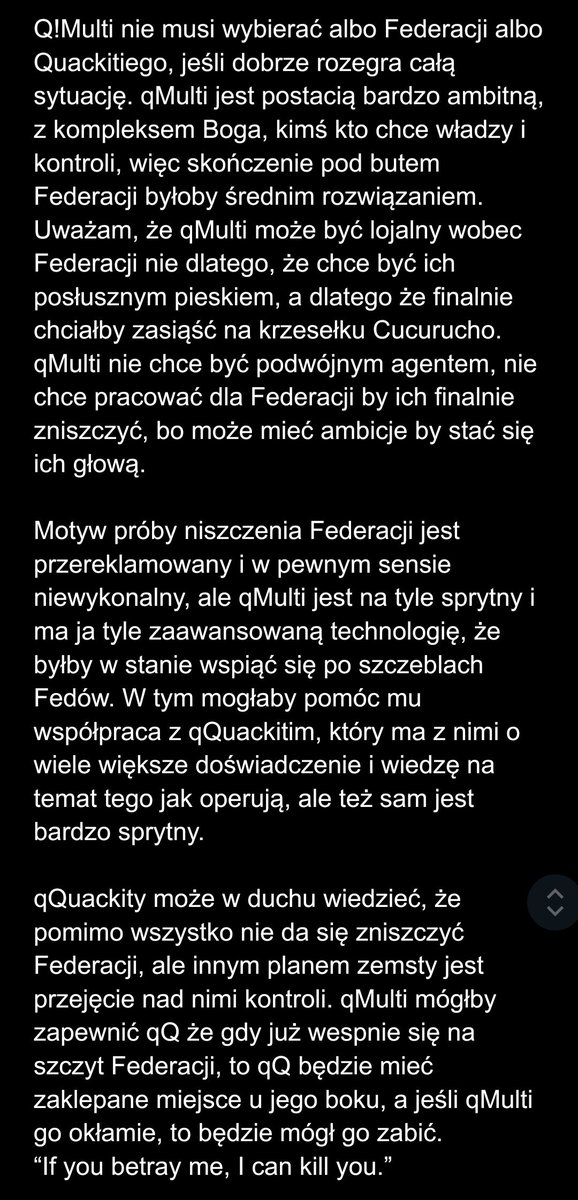 van_bones_'s tweet photo. Siema przyszłam dorzucić swoje 3 ruble na temat dylematu Federacja vs Quackity, mam nadzieję że moje wypociny mają sens pozdrawiam cieplutko :3 
#qsmp2 #youngmulti https://t.co/bBaae3Q1a4