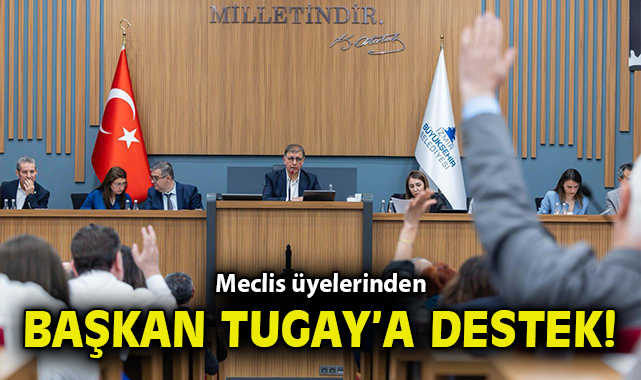 oncusehir's tweet photo. Meclis üyelerinden Başkan Tugay’a destek! https://t.co/WoIFEbR0LR @drcemiltugay https://t.co/5jLT8eltOV