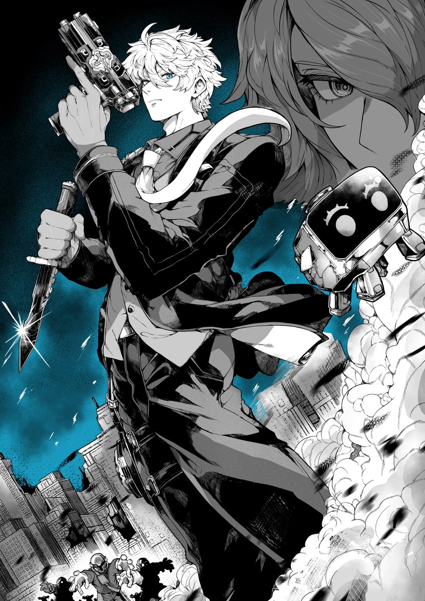 YotsumiShiro's tweet photo. 『ナイトブラッドW - 断罪の狼』の主人公ロレトを描かせて頂きました！ #PR #Steam #NightbloodW https://t.co/rkgqjv5SDa